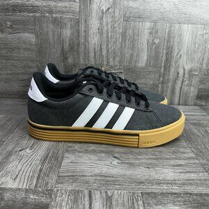 Adidas Daily 4.0 Women's size 9 Charcoal Grey/Black Gum Casual Shoes